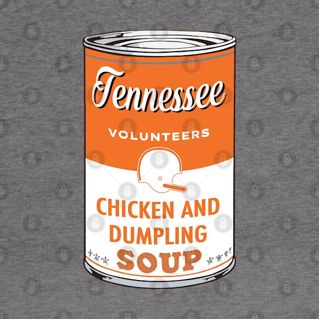 Tennessee Volunteers Soup Can by Rad Love